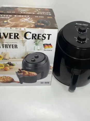 Silver Crest 12 Litre Air Fryer – Extra Large Capacity, Oil-Free Healthy Cooking, Fast Air Circulation