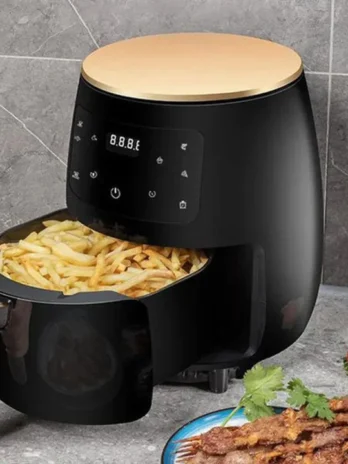 Silver Crest 6 Litre Air Fryer – Healthy Oil-Free Cooking, Fast Heat Circulation, Family Size